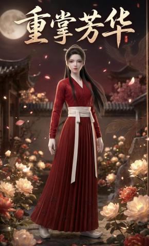 短剧《重掌芳华》海报