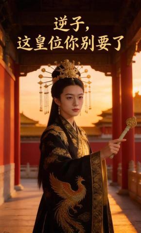 短剧《逆子，这皇位你别要了》海报