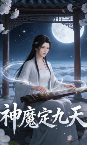 短剧《神魔定九天》海报