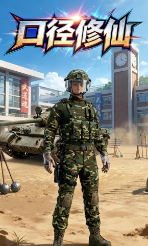 短剧《口径修仙》海报