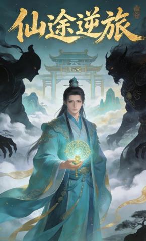 短剧《仙途逆旅》海报