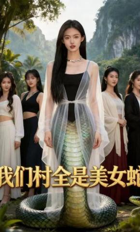 短剧《我们村全是美女蛇》海报