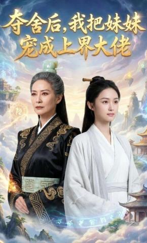 短剧《夺舍后，我把妹妹宠成上界大佬》海报