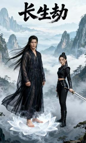 短剧《长生劫1》海报