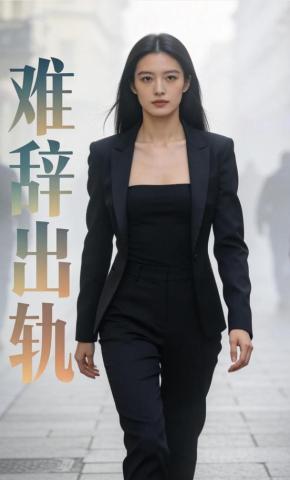 短剧《难辞出轨》海报