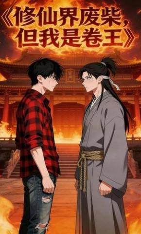 短剧《修仙界废柴，但我是卷王》海报