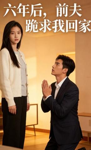 短剧《六年后，前夫跪求我回家》海报