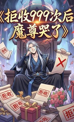 短剧《拒收999次后魔尊哭了》海报