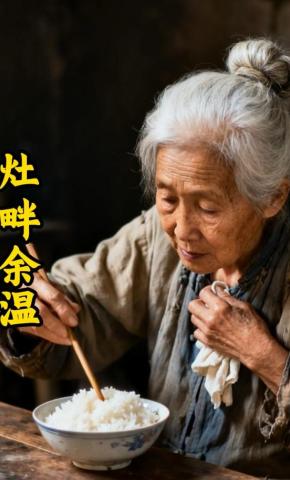 短剧《灶畔余温》海报