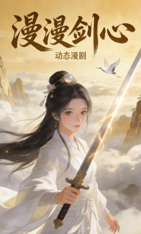 短剧《漫漫剑心》海报