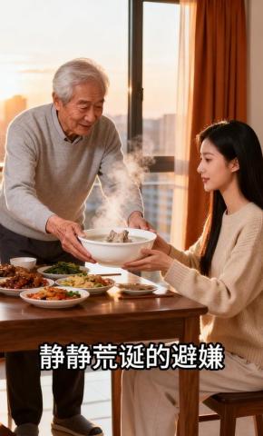 短剧《静静荒诞的避嫌》海报