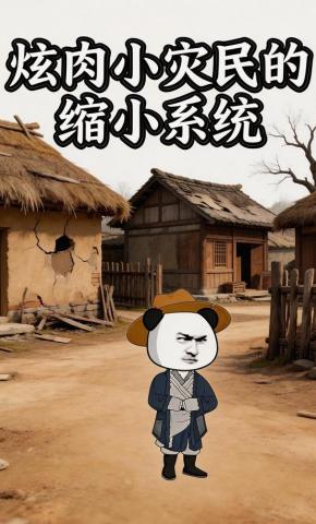 短剧《炫肉小灾民的缩小系统》海报