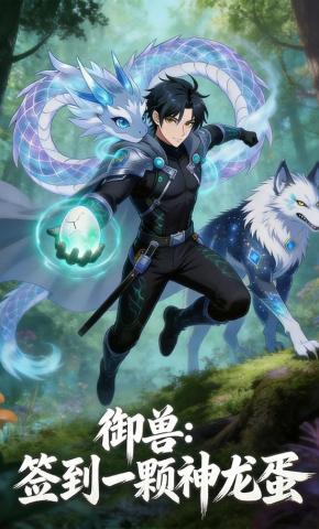 短剧《御兽：签到一颗神龙蛋》海报