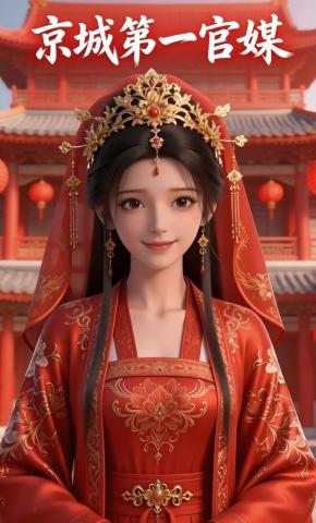 短剧《京城第一官媒》海报