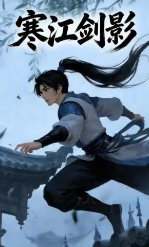 短剧《寒江剑影》海报