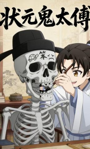 短剧《状元鬼太傅》海报