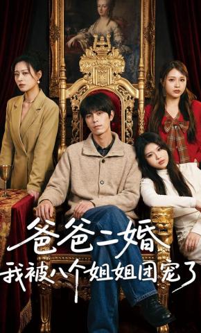 短剧《爸爸二婚我被八个姐姐团宠了》海报