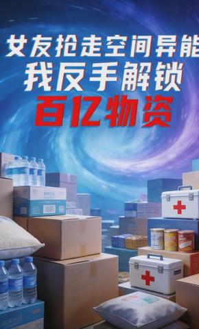 短剧《女友抢走空间异能，我反手解锁百亿物资》海报