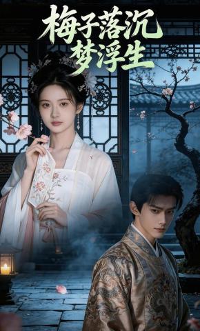 短剧《梅子落沉梦浮生》海报