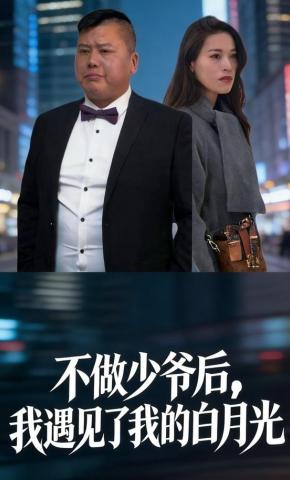 短剧《不做少爷后，我遇见了我的白月光》海报