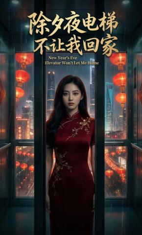 短剧《除夕夜电梯不让我回家》海报