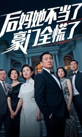 短剧《后妈她不当了，豪门全慌了》海报