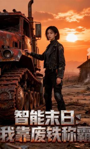 短剧《智能末日：我靠废铁称霸》海报