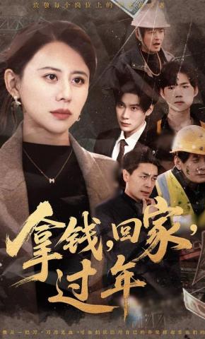 短剧《拿钱，回家，过年》海报