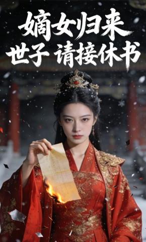 短剧《嫡女归来：世子，请接休书》海报