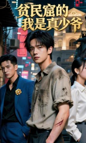 短剧《贫民窟的我是真少爷》海报