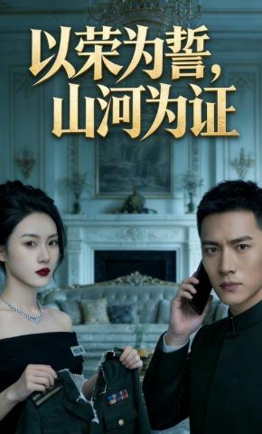 短剧《以荣为誓，山河为证》海报