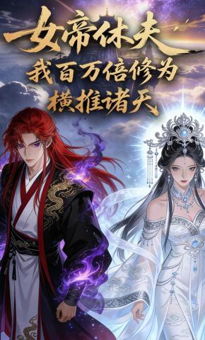 短剧《女帝休夫，我百倍修为横推诸天》海报