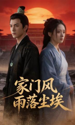 短剧《家门风雨落尘埃》海报
