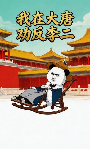 短剧《我在大唐劝反李二》海报