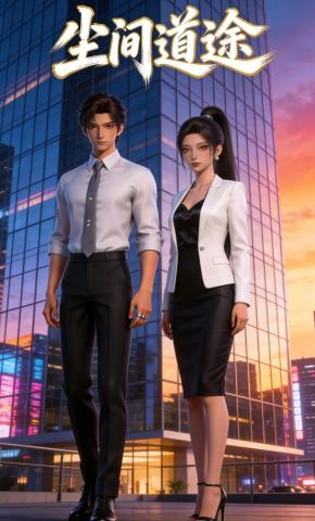 短剧《尘间道途》海报