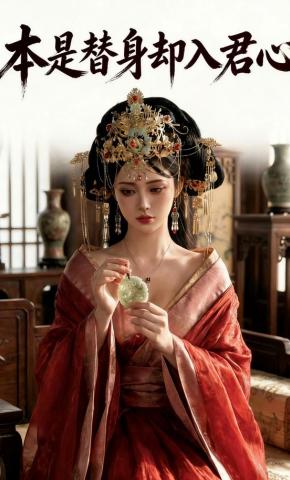 短剧《本是替身却入君心》海报