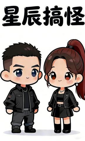 短剧《星辰搞怪》海报