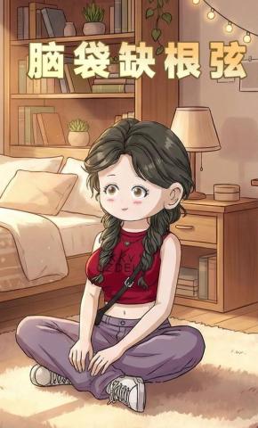 短剧《脑袋缺根弦》海报
