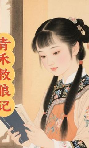 短剧《青禾救狼记》海报