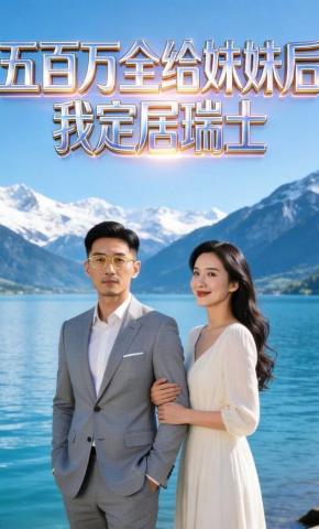 短剧《五百万全给妹妹后，我定居瑞士》海报