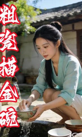 短剧《粗瓷描金碗》海报