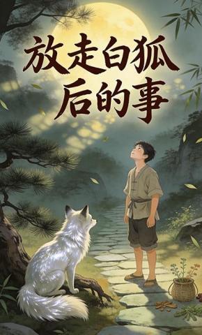 短剧《放走白狐后的事》海报