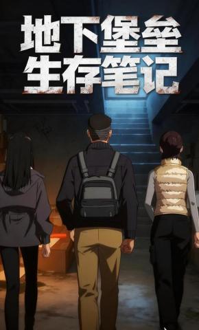 短剧《地下堡垒生存笔记》海报