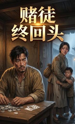 短剧《赌徒终回头》海报