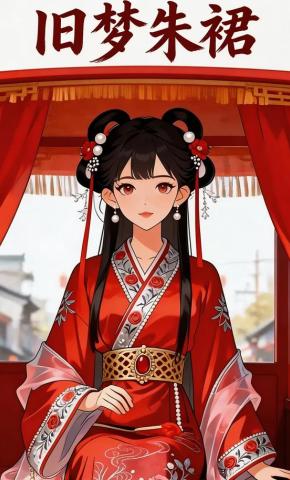 短剧《旧梦朱裙》海报