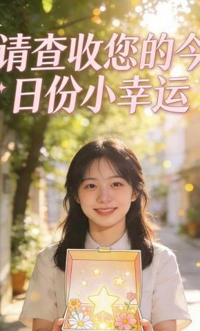 短剧《请查收您的今日份小幸运》海报