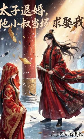 短剧《太子退婚他小叔当场求娶我》海报