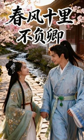 短剧《春风十里不负卿》海报