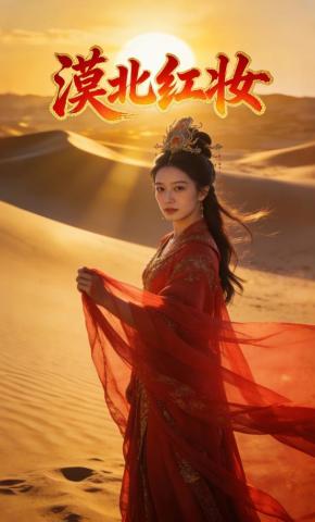 短剧《漠北红妆》海报