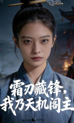 短剧《霜刃藏锋，我乃天机阁主》海报
